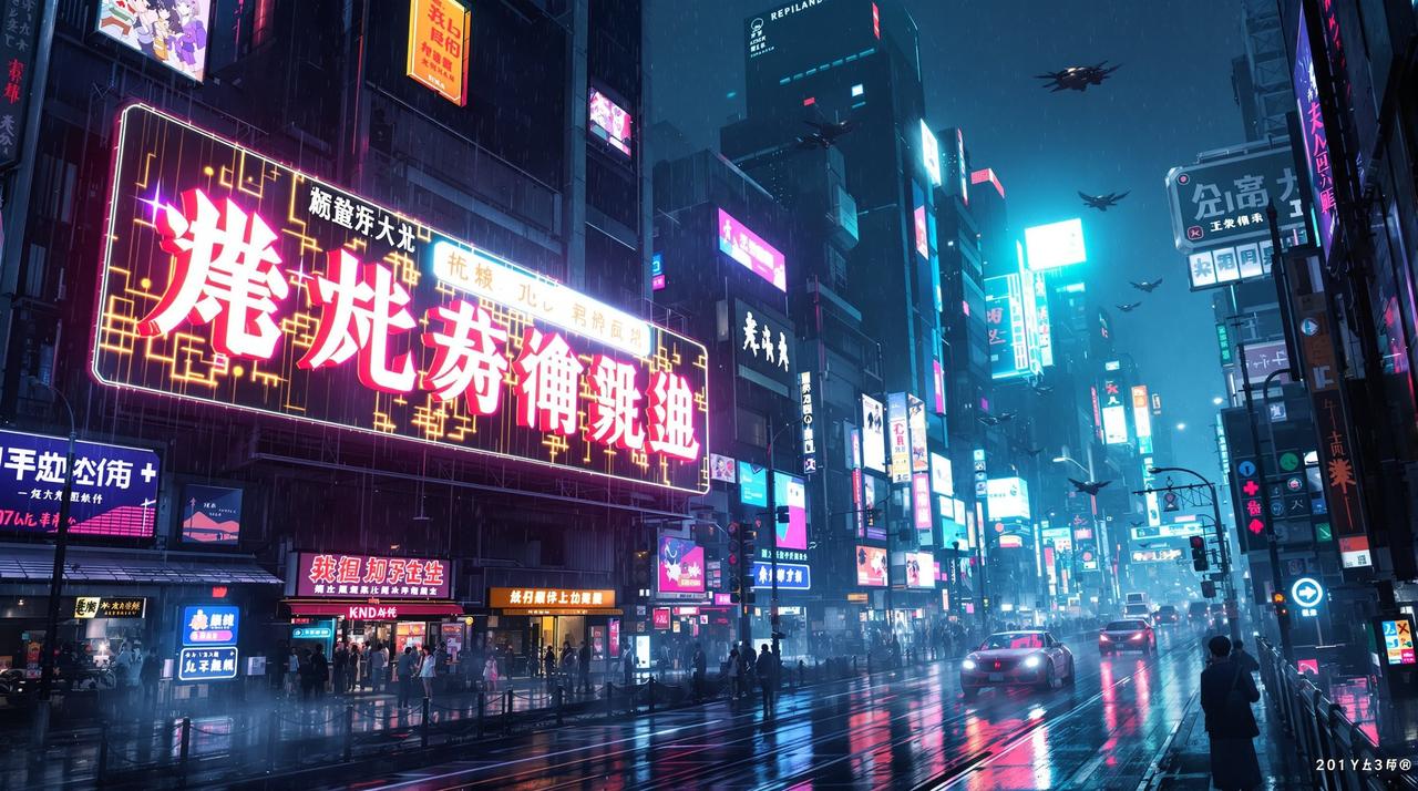 漫画在线看 - 赛博都市 漫画在线看赛博世界 - 数据洪流中的未来都市